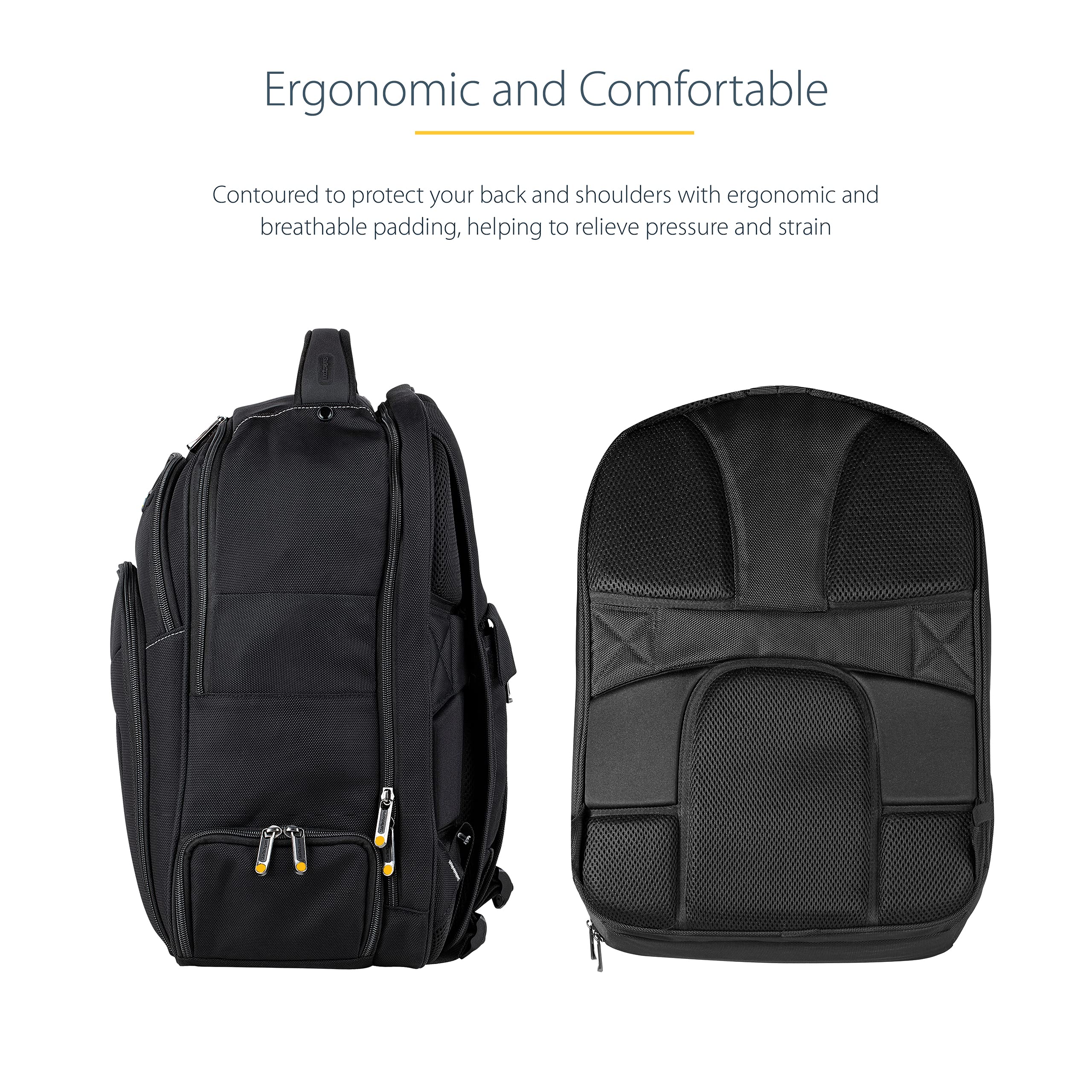 17.3in Laptop Backpack w/Accessory Case
