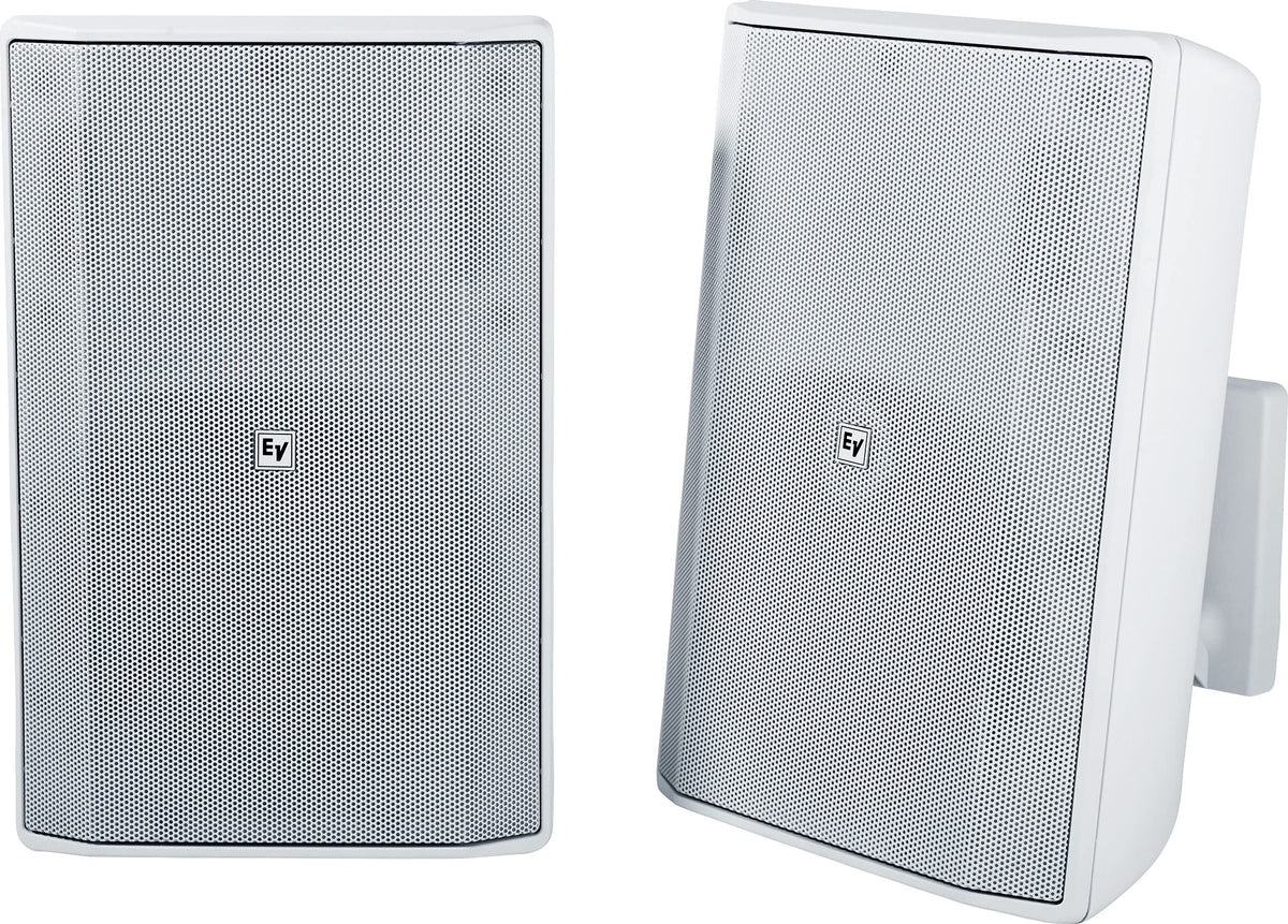 Electro Voice Speaker 8 inches cabinet 8 Ohm white, (Pair)