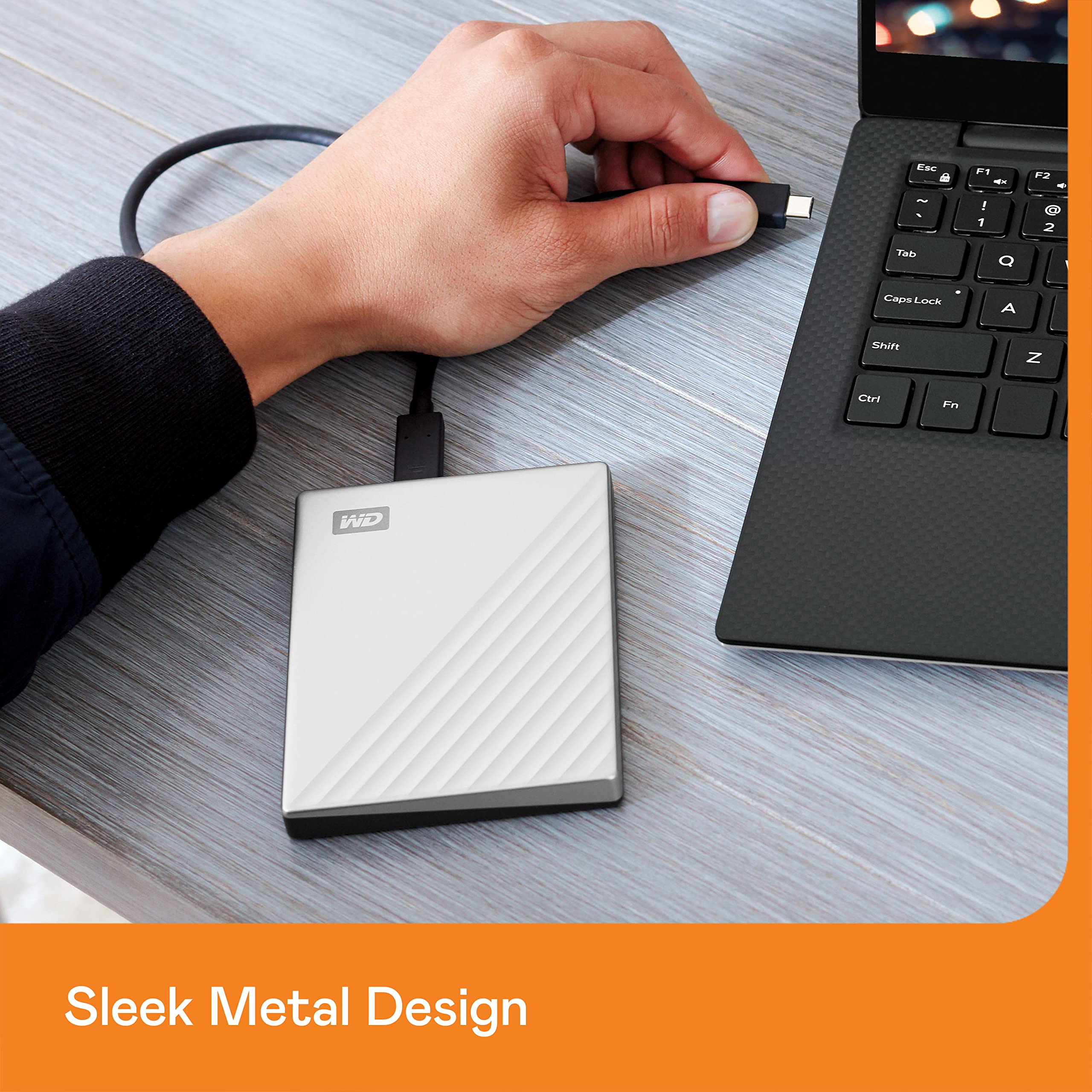 WD My Passport Ultra Mac 6To Silver USB-C/USB3.0 HDD 2.5p Metal finish RTL portable external