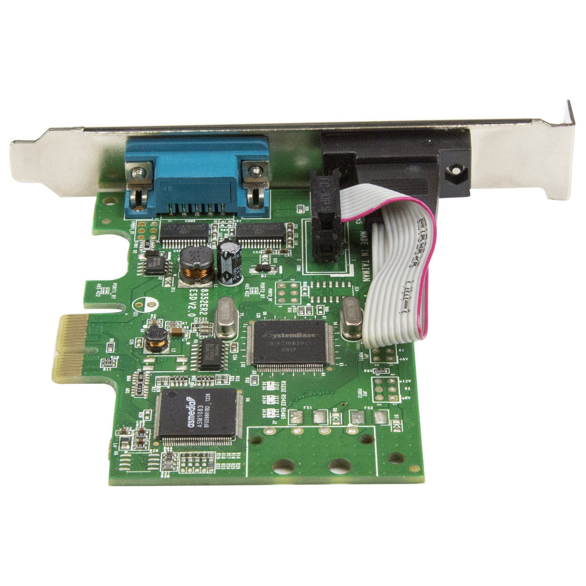 2-Port PCIe Serial Card w/16C1050 UART