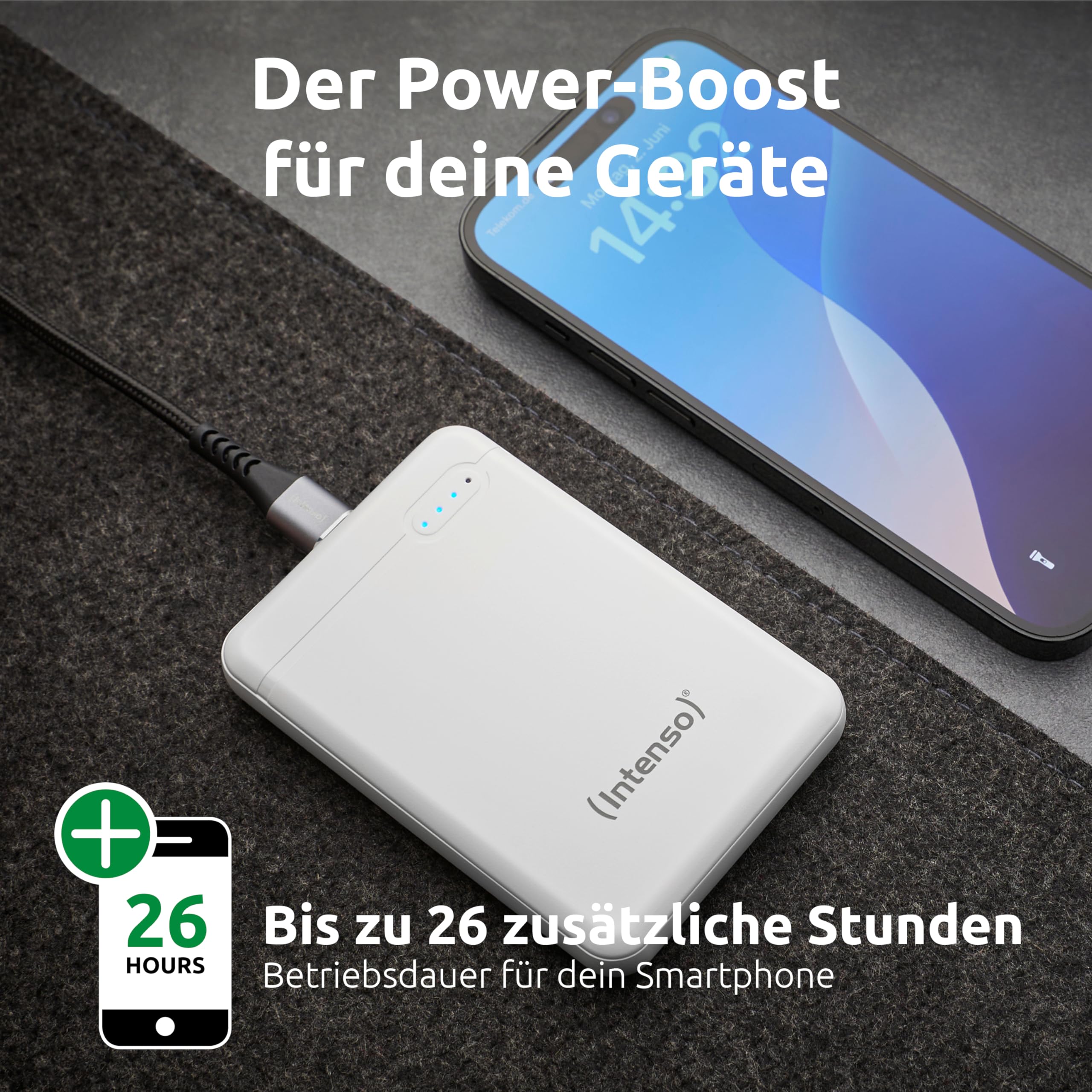 INTENSO PowerBank XS5000 USB / Type-C -5000 mAh blanc