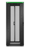APC Easy Rack 42Ux800x1200 with Roof castors feet and 4Brackets No Side panels Bottom black