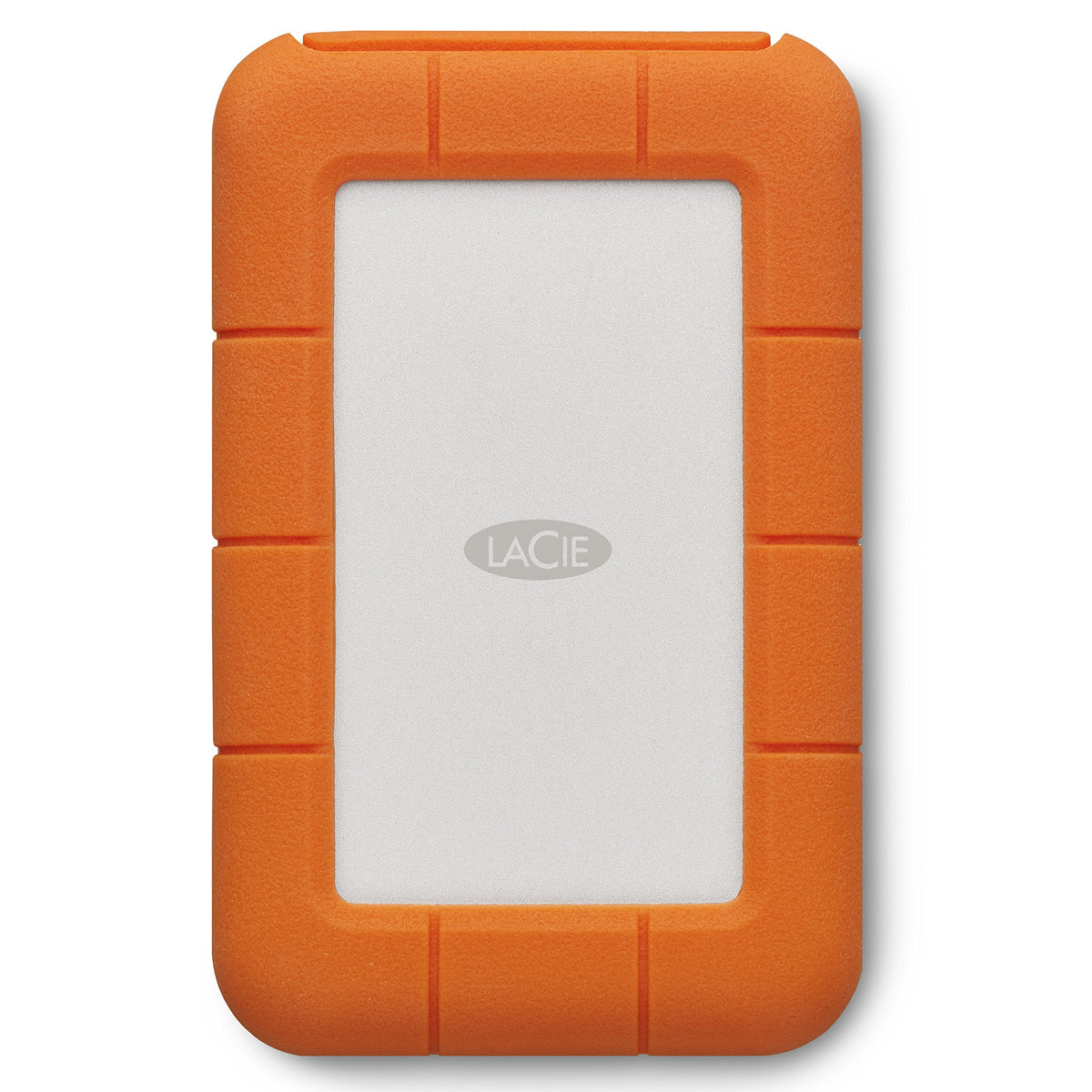 LACIE RUGGED 4To USB-C USB3.0 résistant aux chutes. compressements et à la pluie. utilisation tout terrain. orange
