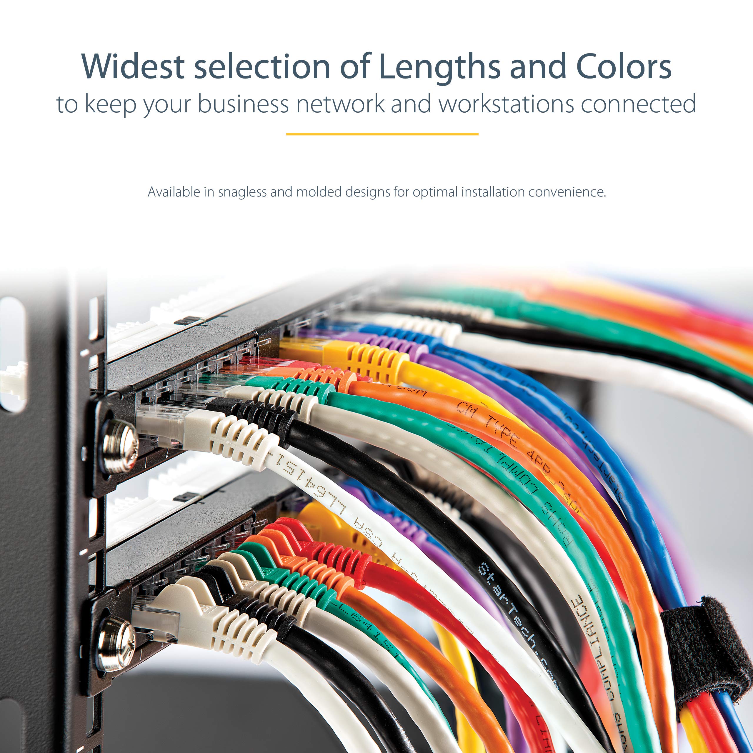 2m Black Snagless Cat6 UTP Patch Cable