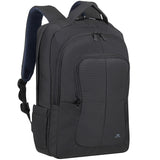 Sac à dos pro 17,3" passant valise Polyester ECO noir déperl