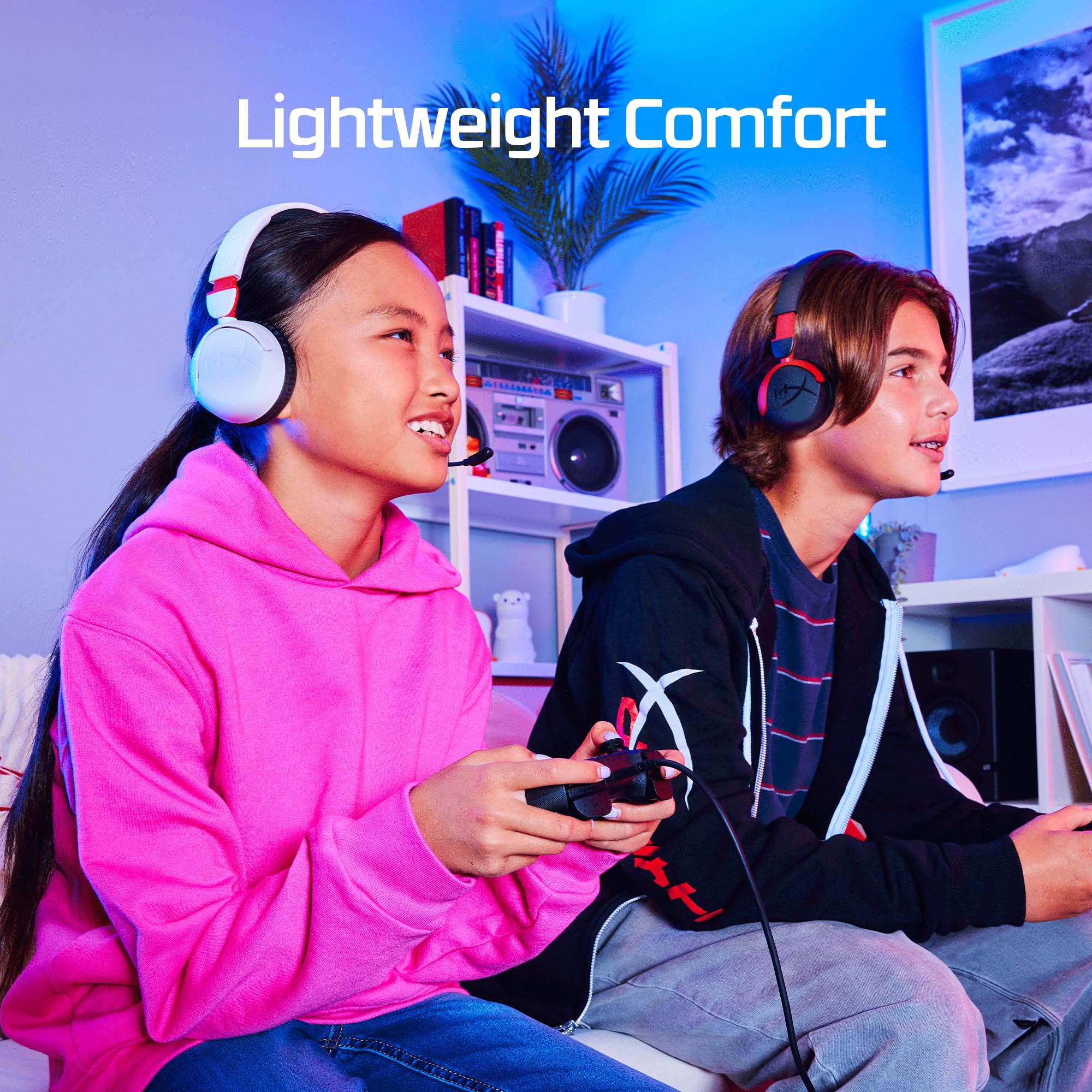 Casque sans fil HyperX Cloud Mini avec microphone, multicolore