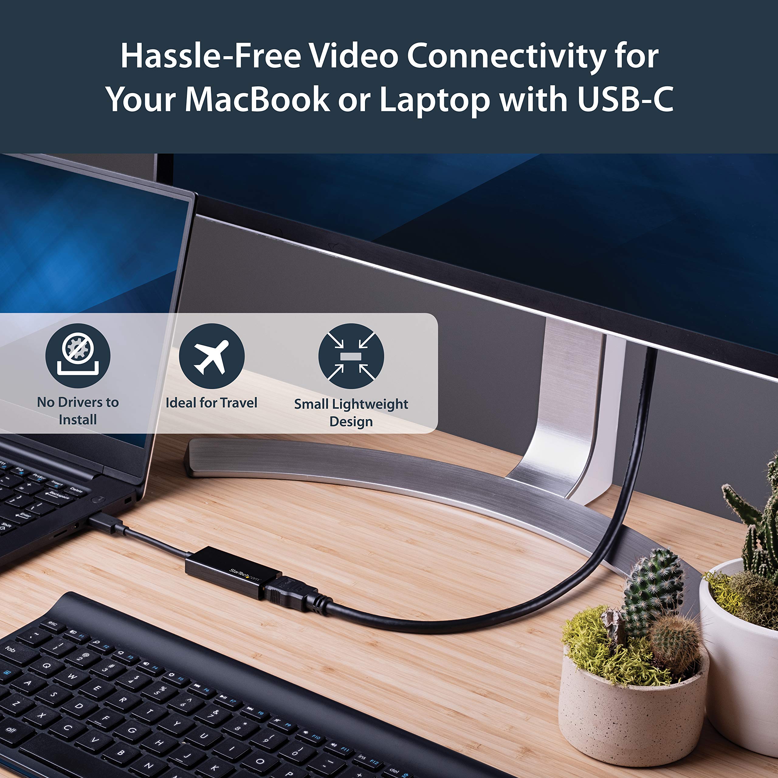 USB-C to HDMI Adapter with HDR - 4K 60Hz