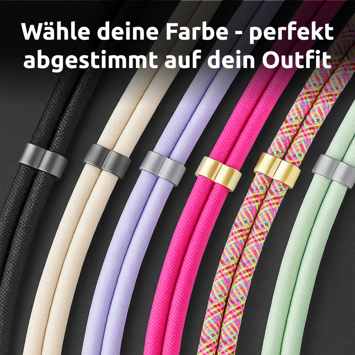 INTENSO Lanière de chargement pour téléphone portable beige