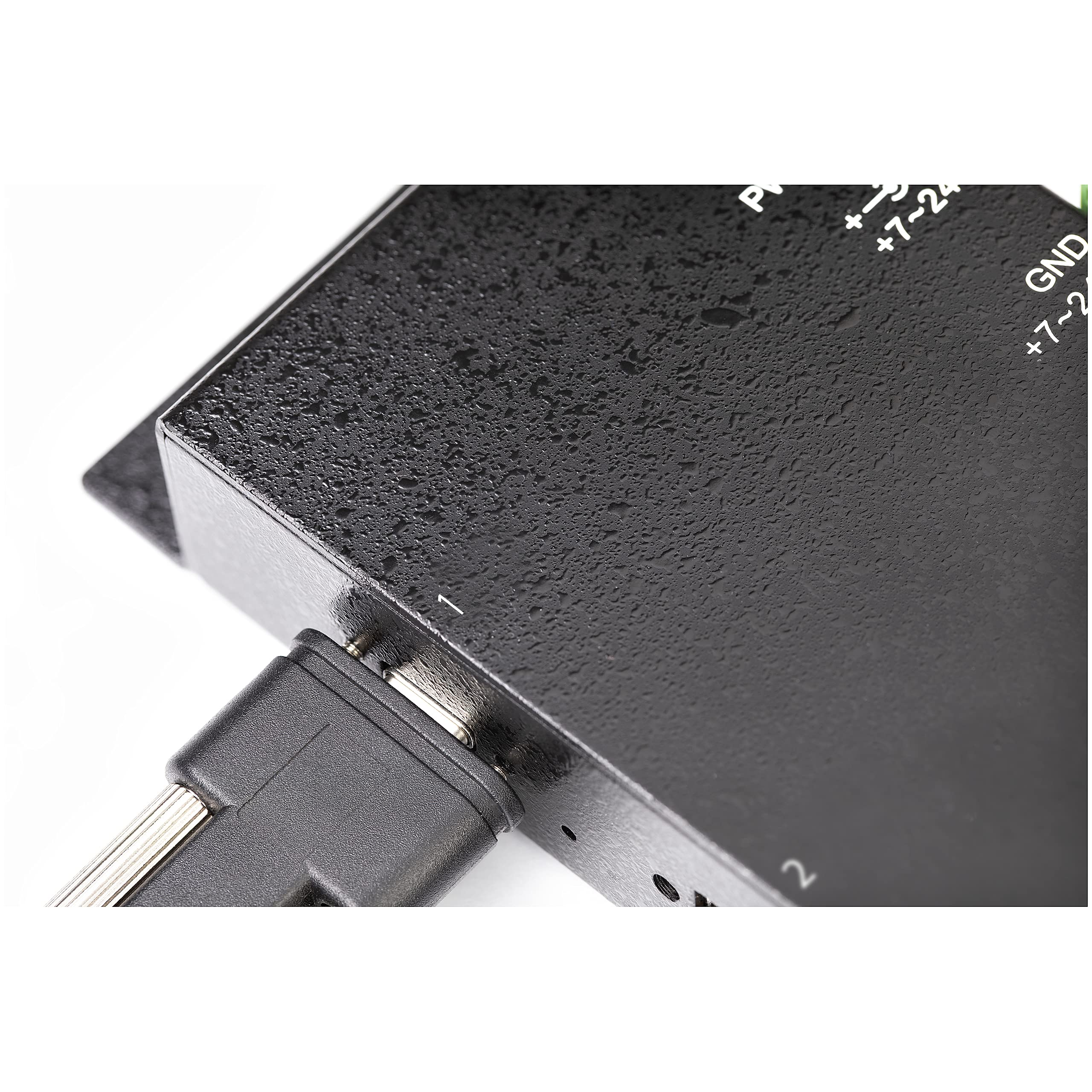 4 Port Industrial USB C Hub 10Gbps 2C/2A