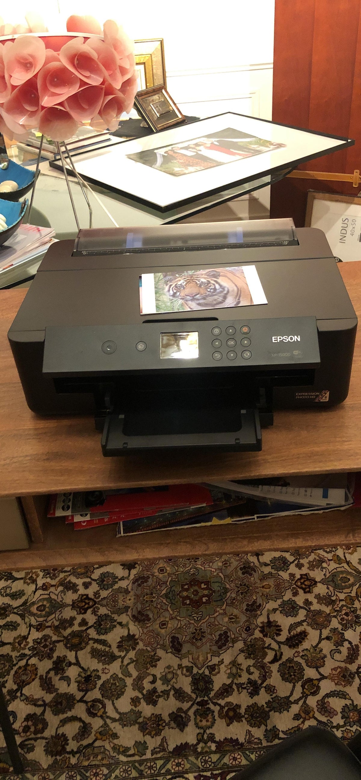 EPSON Expression Photo HD XP-15000 Printer colour Duplex inkjet A3 5760x1400dpi 9.2ppm mono 9ppm colour 250sheets USB LAN Wi-Fi