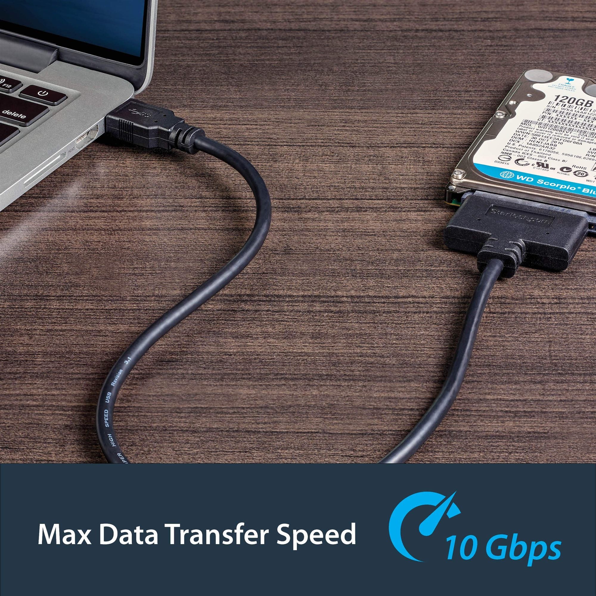USB 3.1 10Gbps Adapter Cable