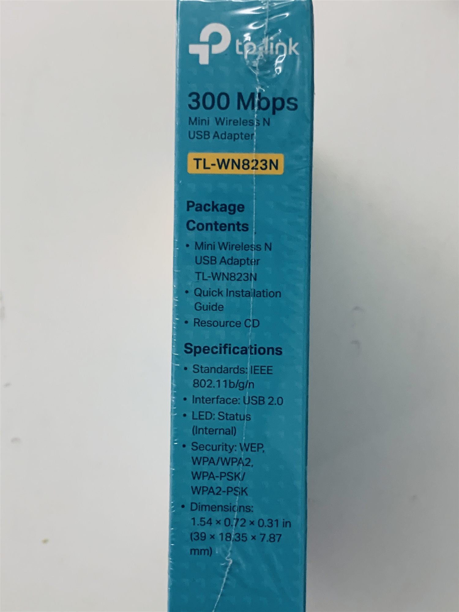 Mini Wi-Fi N300 USB Adapter QSS button