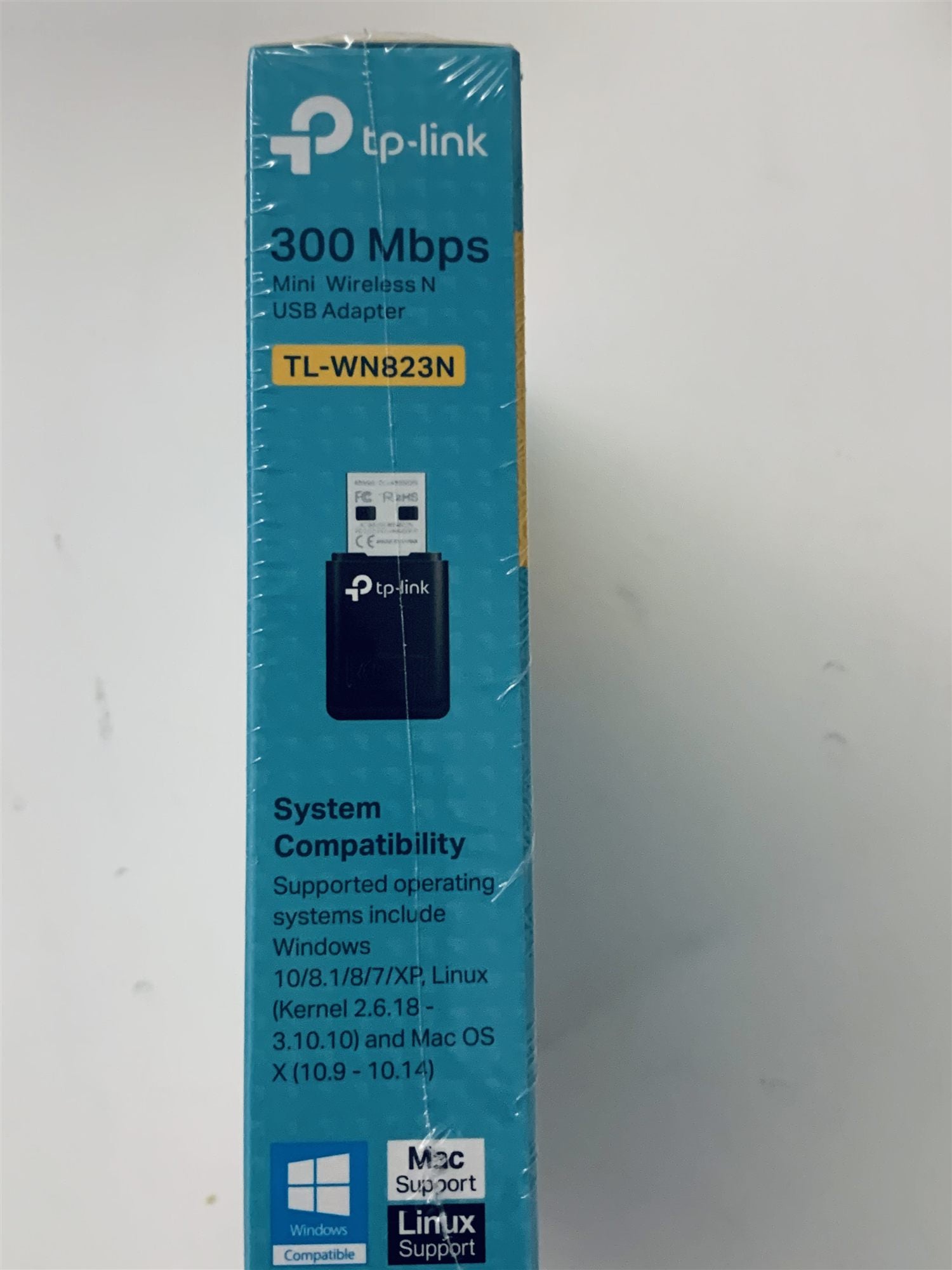 Mini Wi-Fi N300 USB Adapter QSS button
