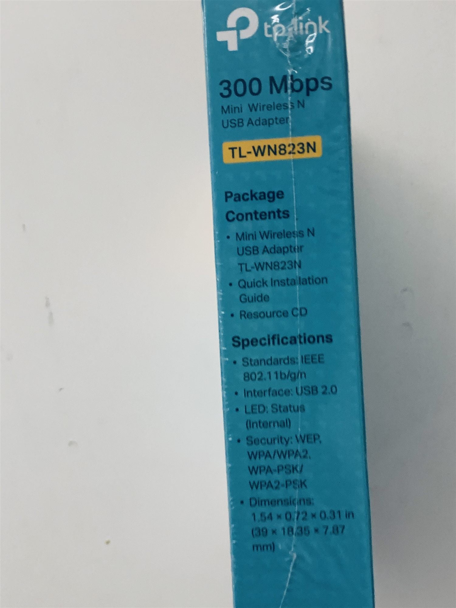 Mini Wi-Fi N300 USB Adapter QSS button