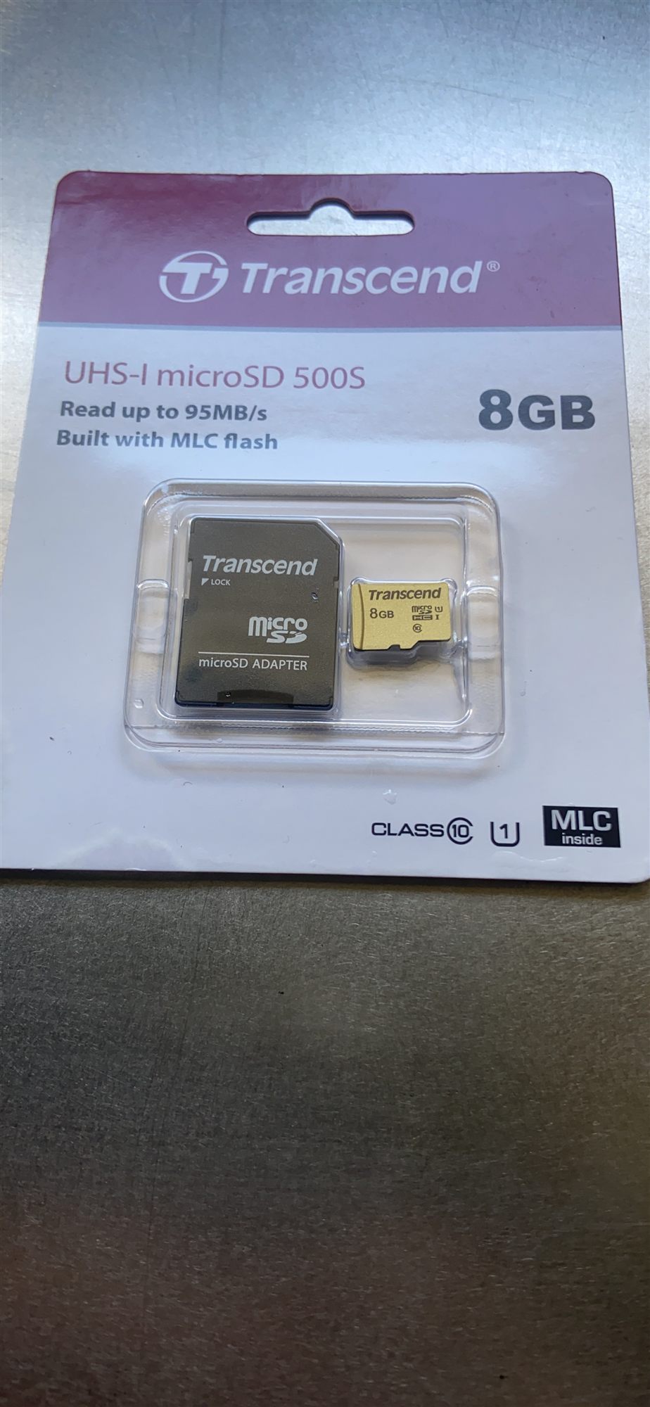 TRANSCEND 32Go UHS-I U1 microSD avec adaptateur SD pour drone / caméra