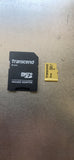 TRANSCEND 32Go UHS-I U1 microSD avec adaptateur SD pour drone / caméra