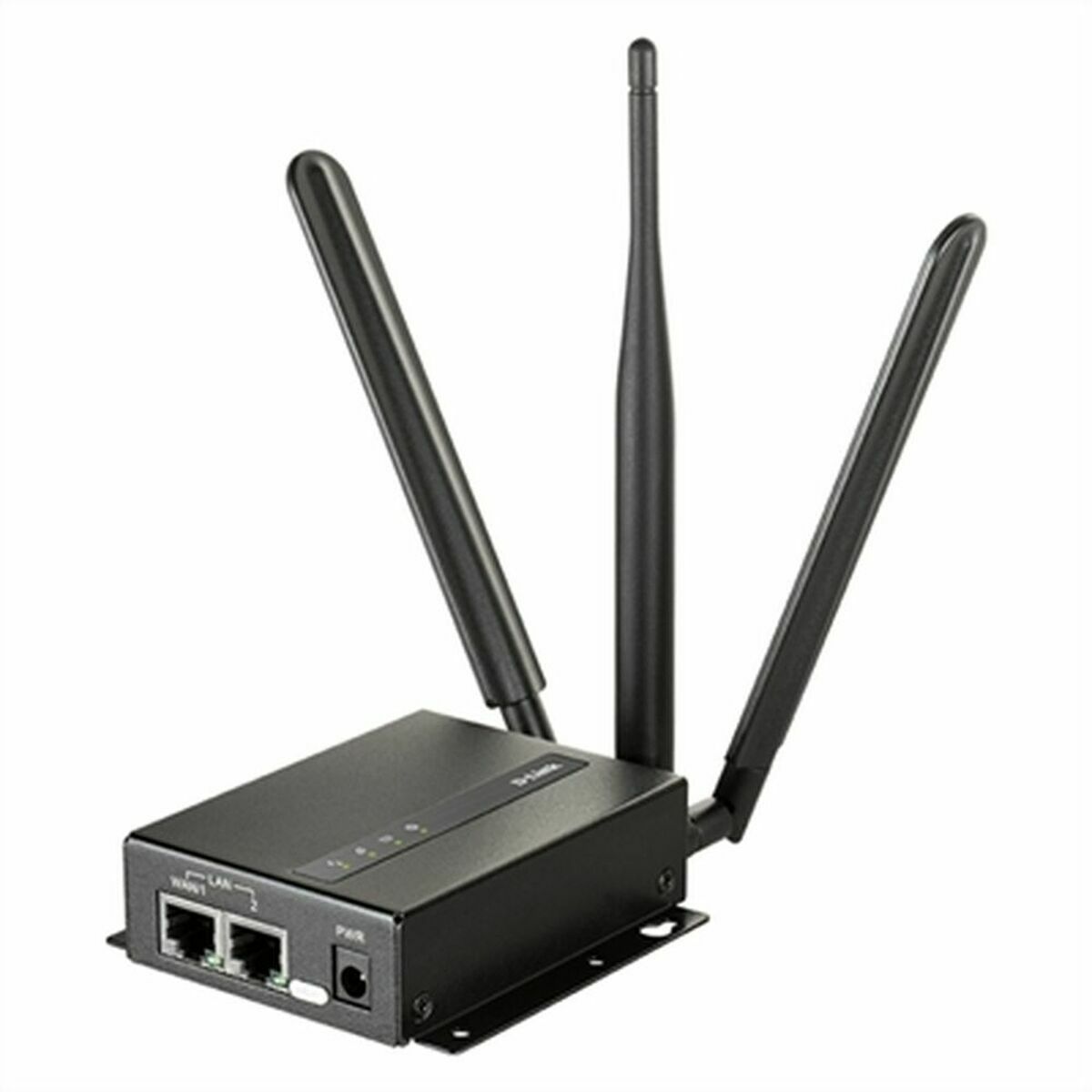 D-LINK 4G VPN LTE Cat 4 Industrial M2M Router Wi-Fi Dual SIM 2 External LTE Antennas 1 External Wi-Fi N Antenna 1 WAN/LAN FE Port