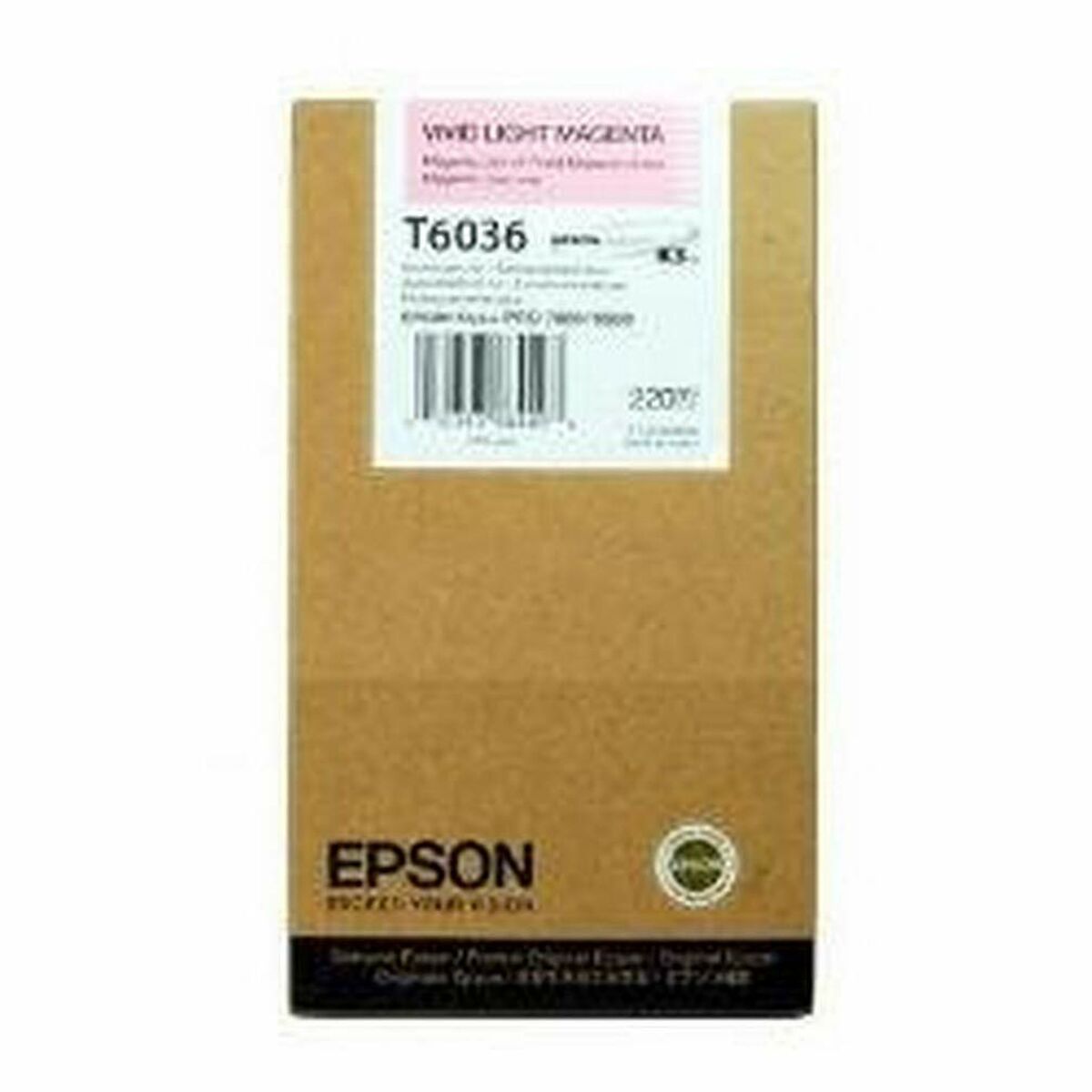 EPSON 5LB T6036 ink cartridge vivid light magenta standard capacity 220ml 1-pack