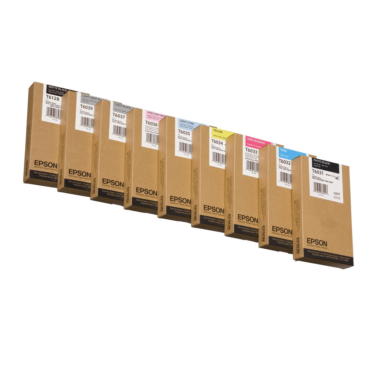 EPSON 5LB T6039 CARTOUCHE D’ENCRE GRIS CLAIR standard capacité 220ml 1-pack