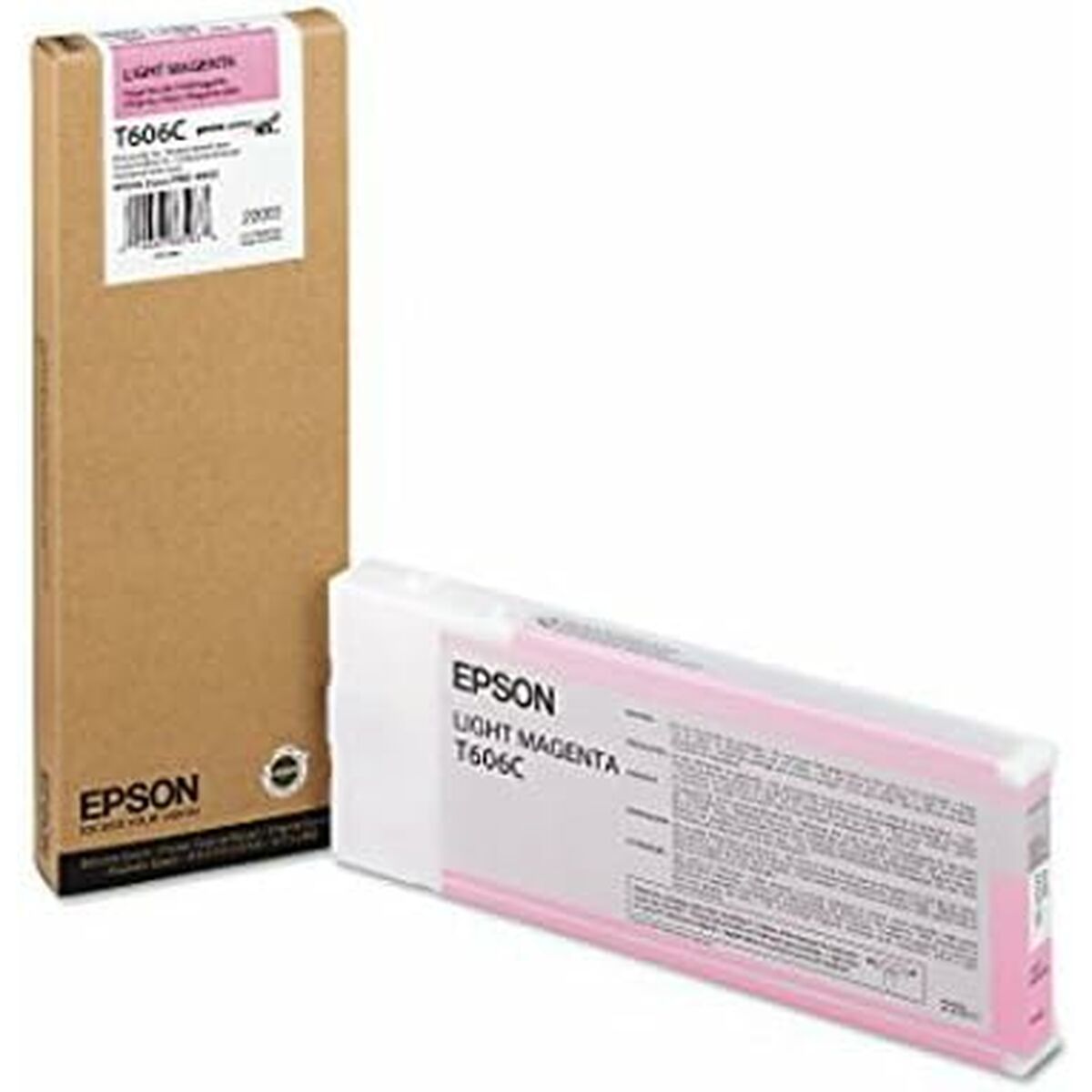 EPSON 5LB T606C ink cartridge light magenta standard capacity 220ml 1-pack