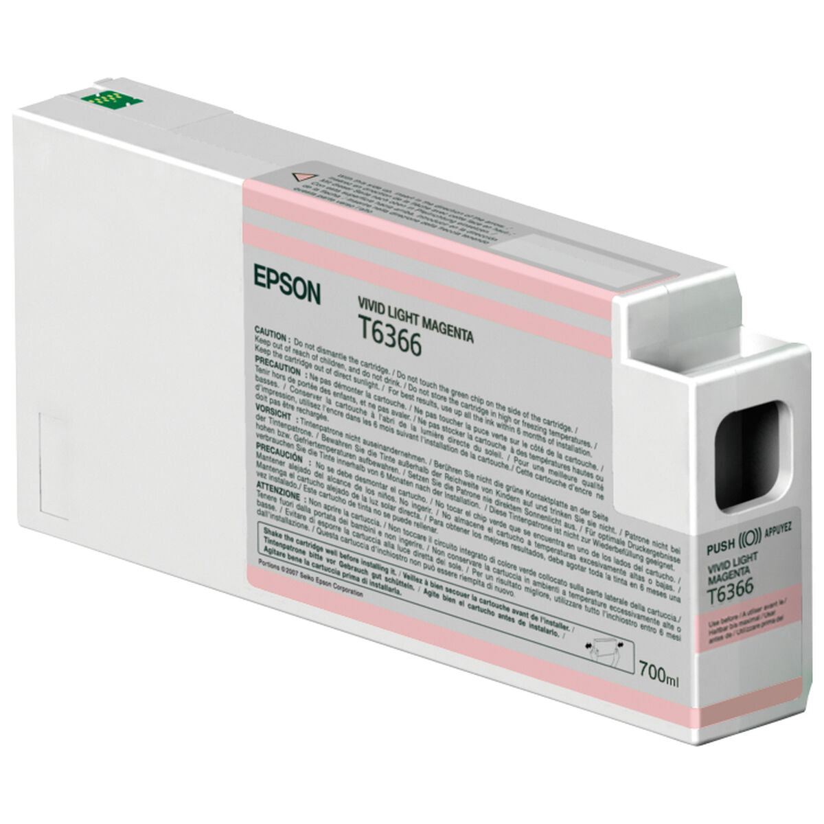 EPSON 5LB T6366 ink cartridge vivid light magenta standard capacity 700ml 1-pack