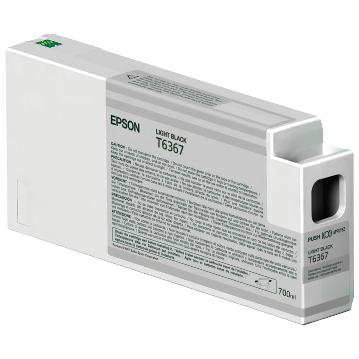 EPSON 5LB T6367 ink cartridge light black standard capacity 700ml 1-pack