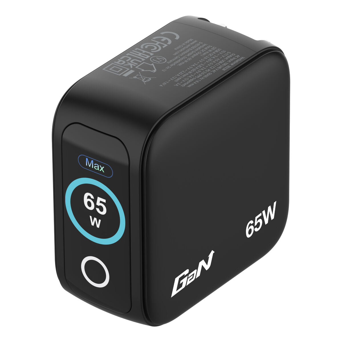 Mini GaN Charger 65W with Display