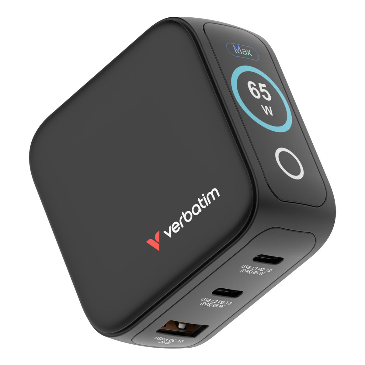 Mini GaN Charger 65W with Display