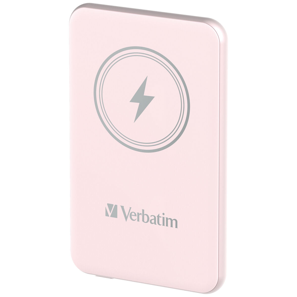 VERBATIM CHARGE N GO MAGNETIC WIRELESS POWER BANK 5000 PINK WCF (P)