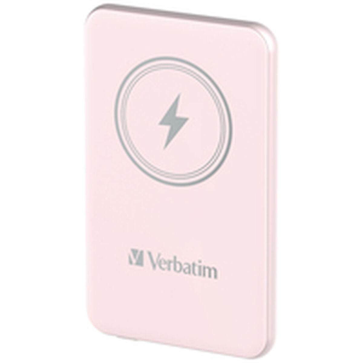 VERBATIM CHARGE N GO MAGNETIC WIRELESS POWER BANK 5000 PINK WCF (P)