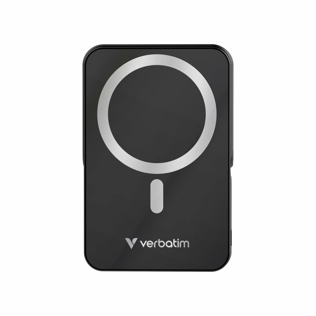 VERBATIM CHARGE N GO POWER BANK WITH STAND MAGNETIC WIRELESS 10000MAH - BLACK WCF (P)