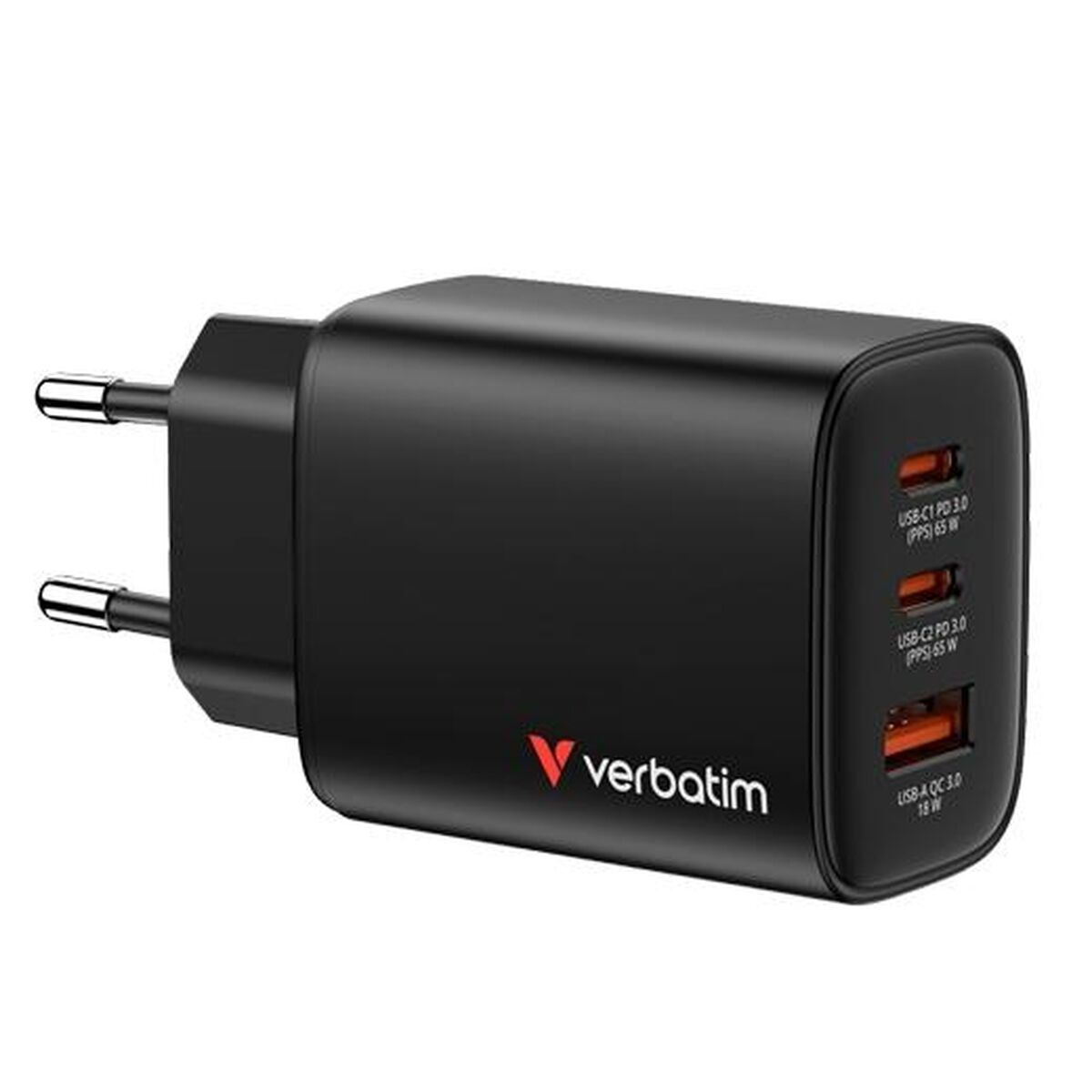 Essentials GaN Charger 65W EU plug Black
