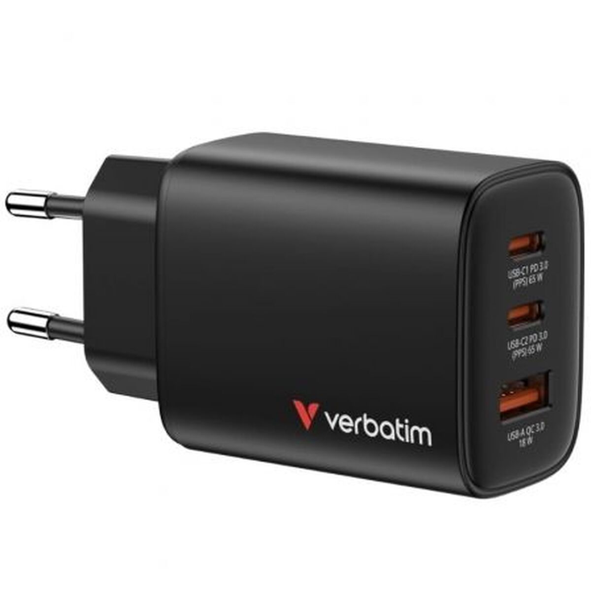 Essentials GaN Charger 65W EU plug Black