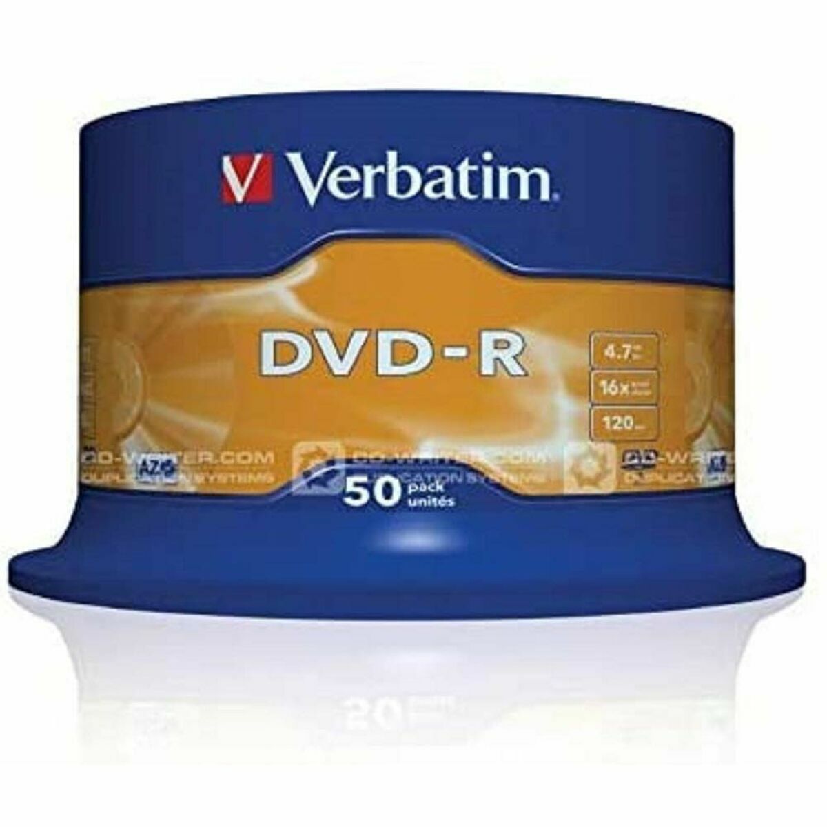 DVD-R/4.7GB 16xspd ADVANCEDAZO 50Spindle