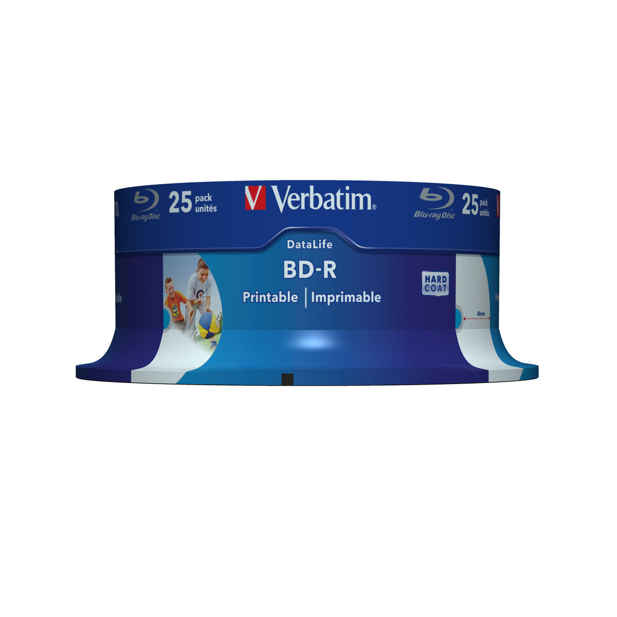 BD-R SL Datalife HTL 6xspd Wide Pr 25pk
