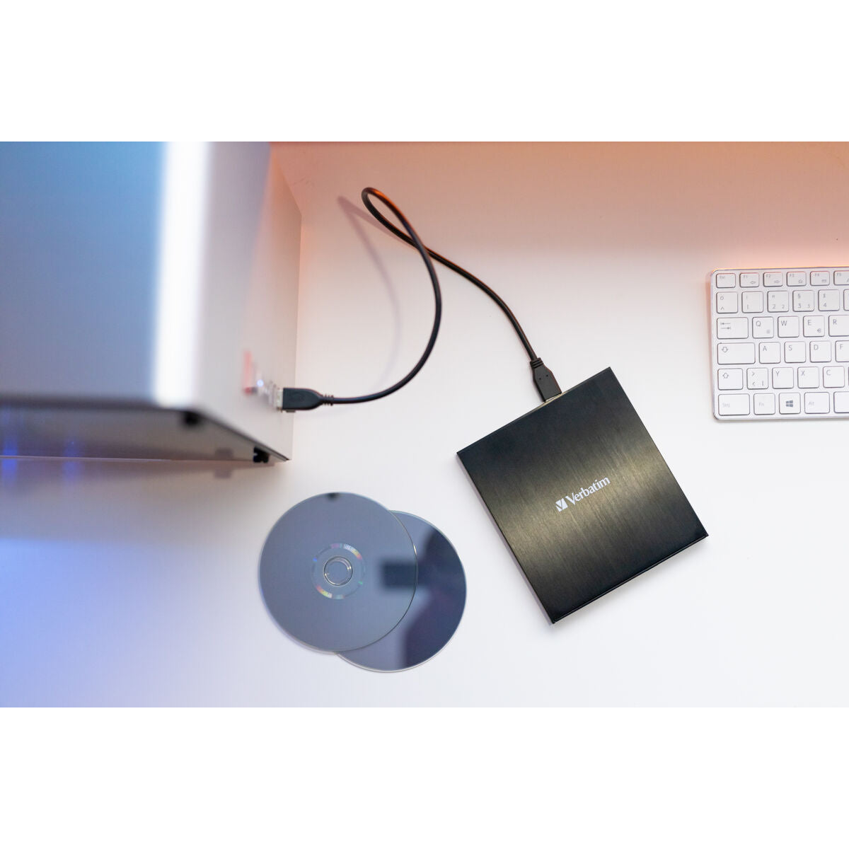 VERBATIM EXTERNAL SLIMLINE CD/DVD WRITER