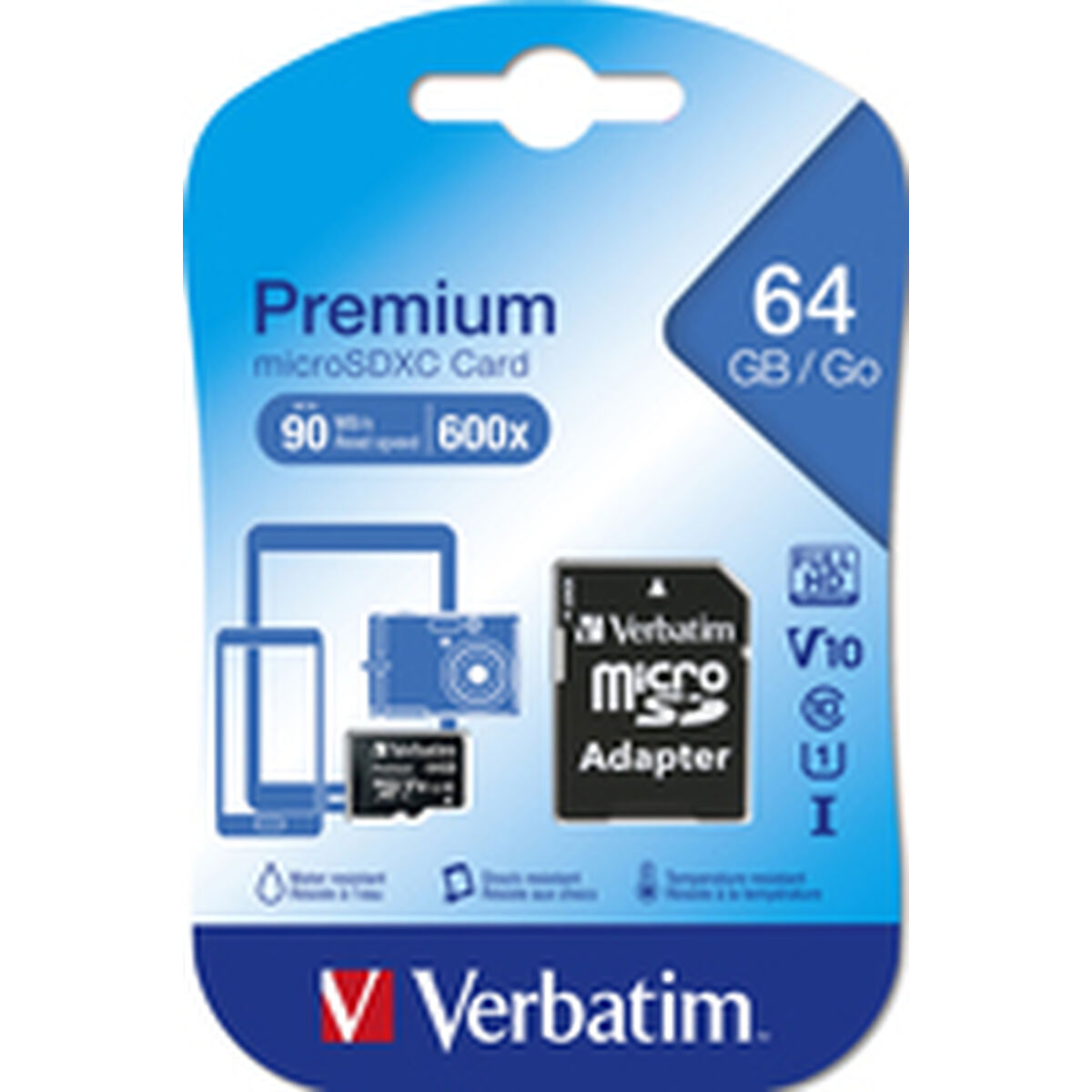 MICRO SDXC 64GB - CLASS 10 Adapt