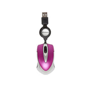 GO MINI OPTICAL TRAVEL MOUSE HOT PINK