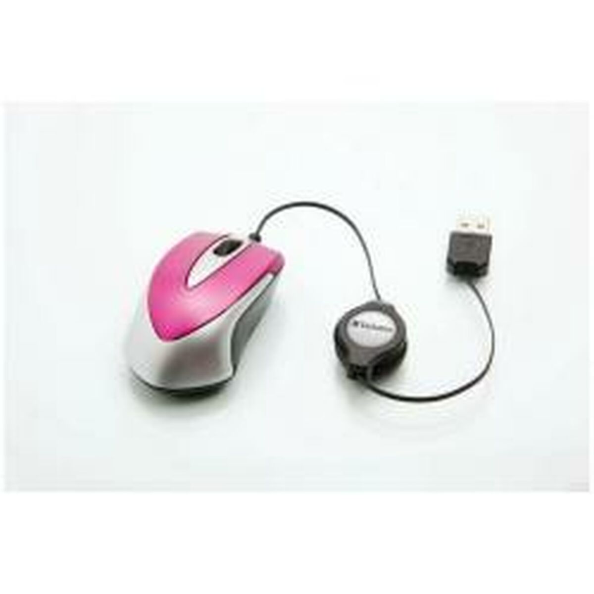GO MINI OPTICAL TRAVEL MOUSE HOT PINK
