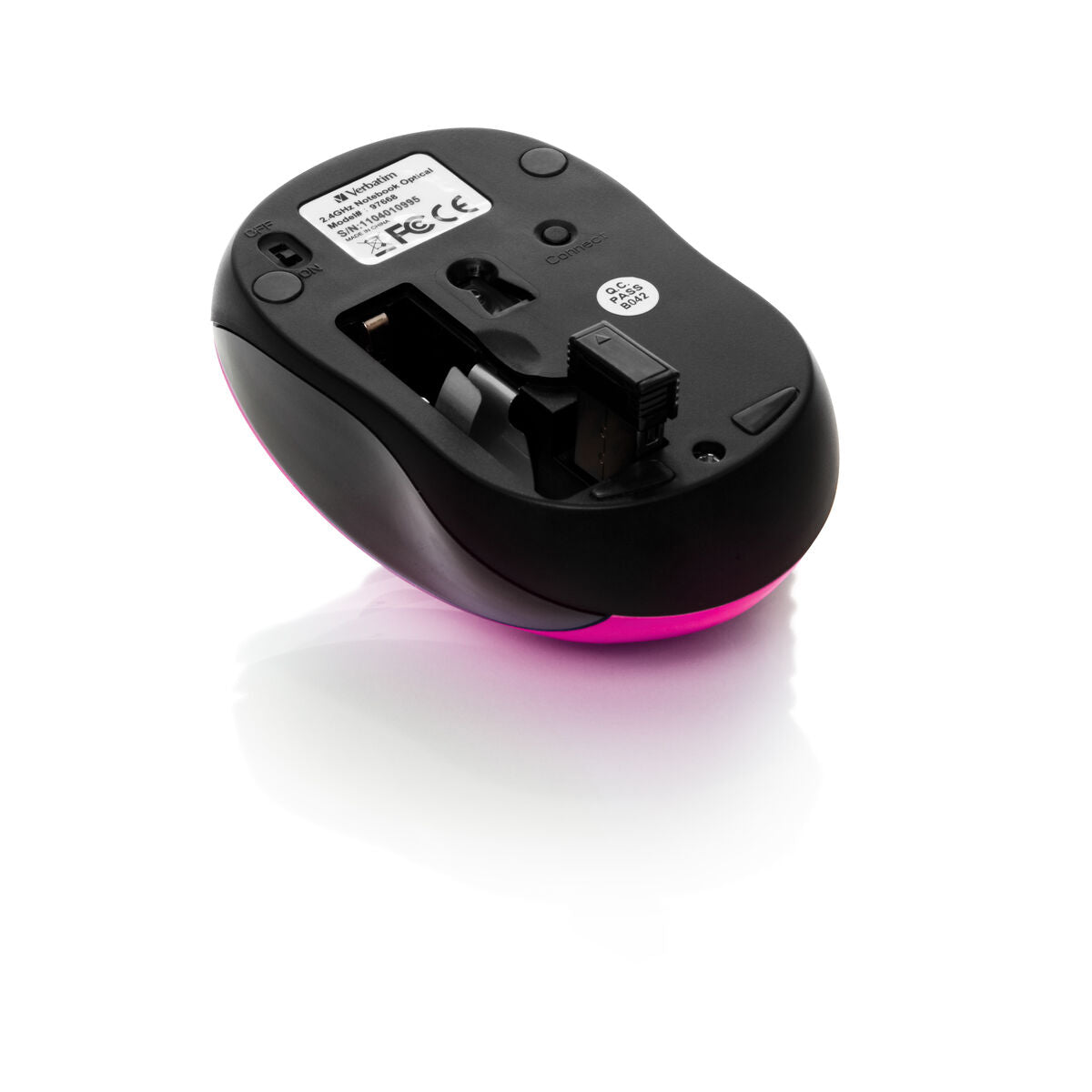 GO NANO WIRELESS MOUSE HOT PINK