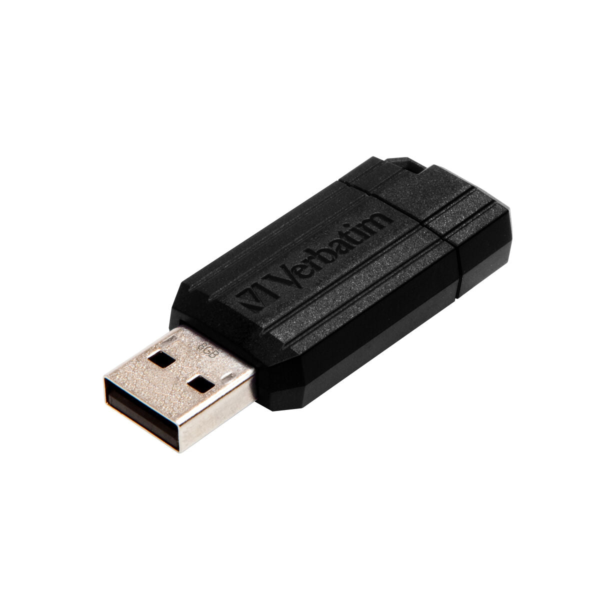 USB Memory/8GB Pinstripe Black