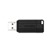 USB Memory/16GB Pinstripe Black