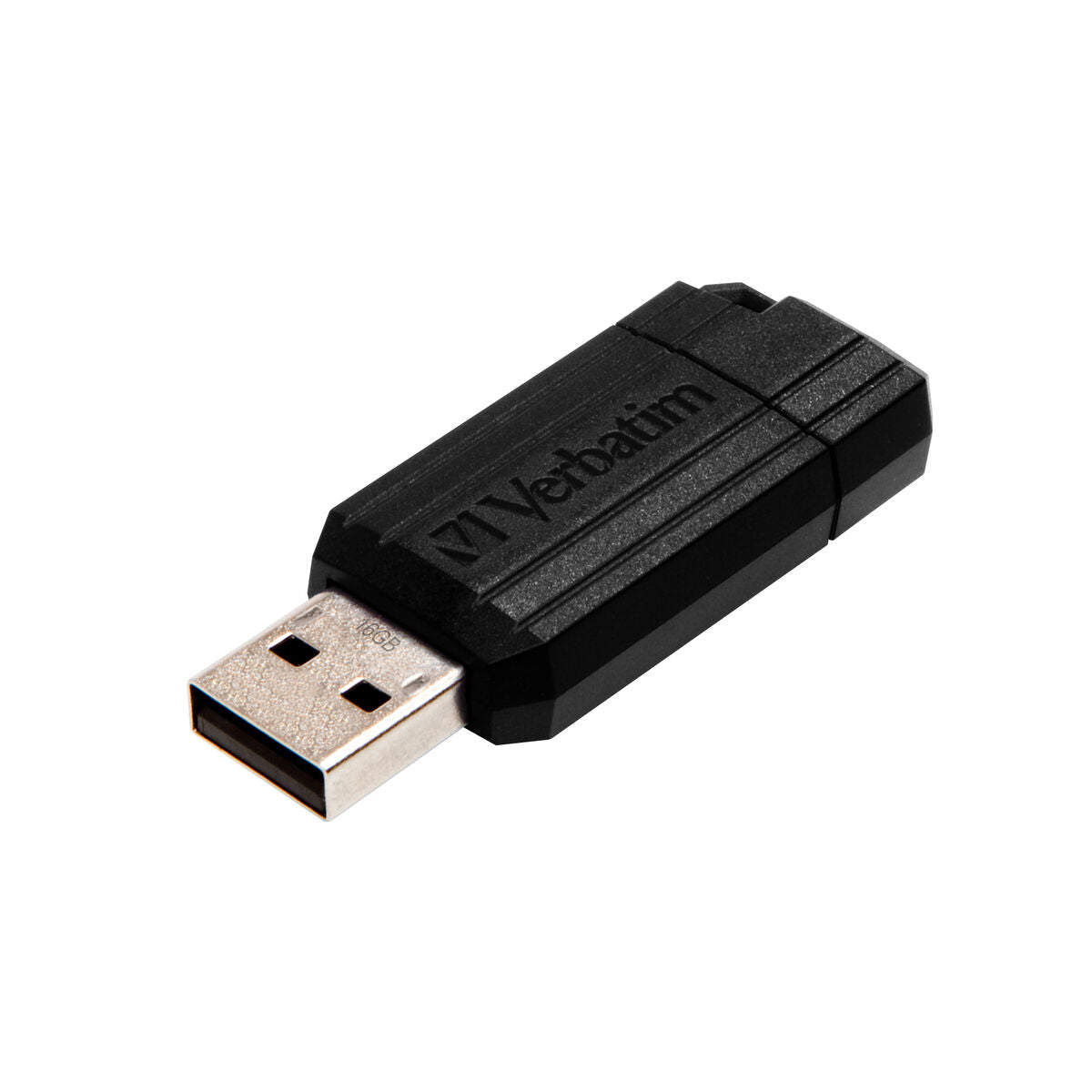 USB Memory/16GB Pinstripe Black