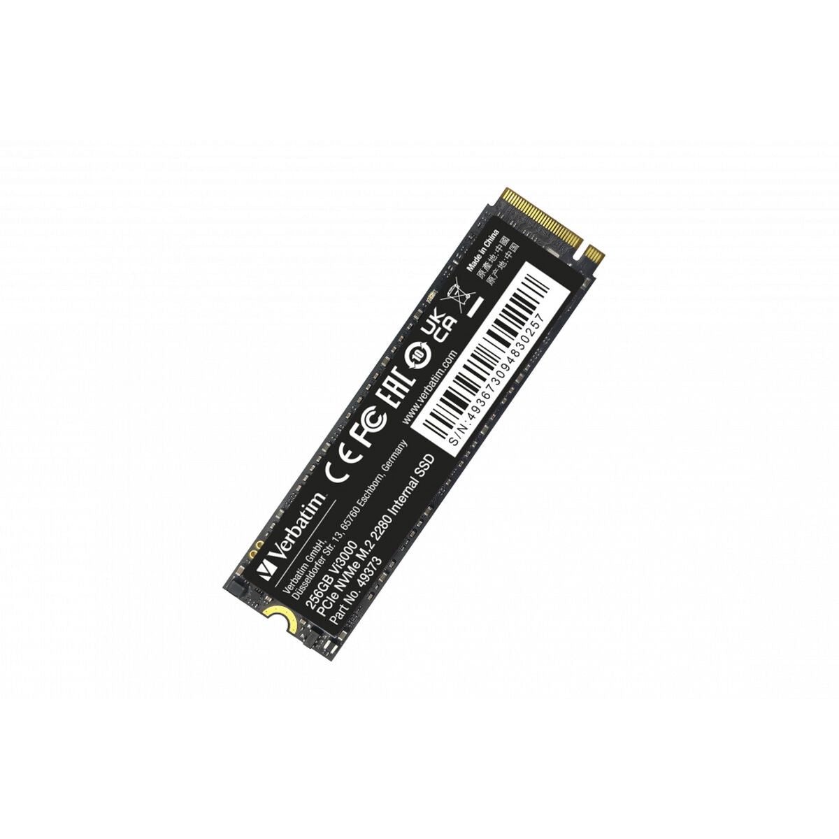 Vi3000 PCIe NVMe M.2 SSD 256GB