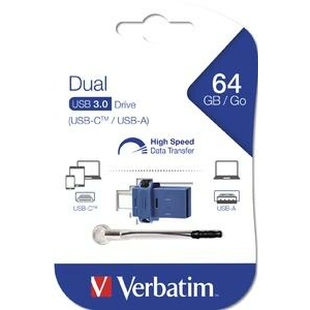 Verbatim USB DRIVE 3.0 STORE ´N´ GO DUAL