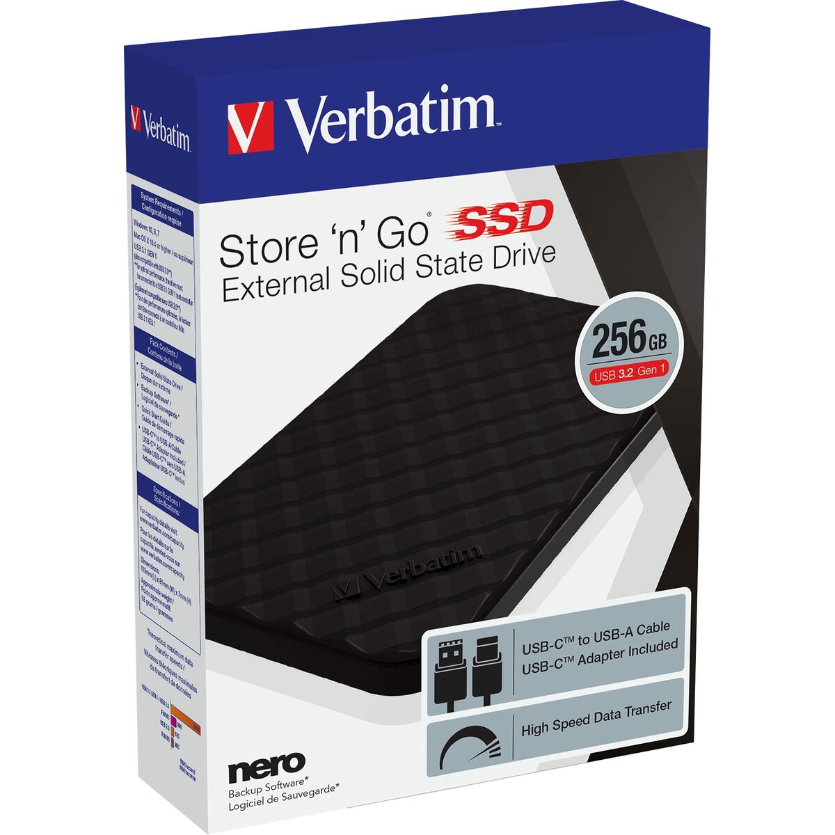 VERBATIM STORE ´N´ GO PORTABLE SSD USB 3