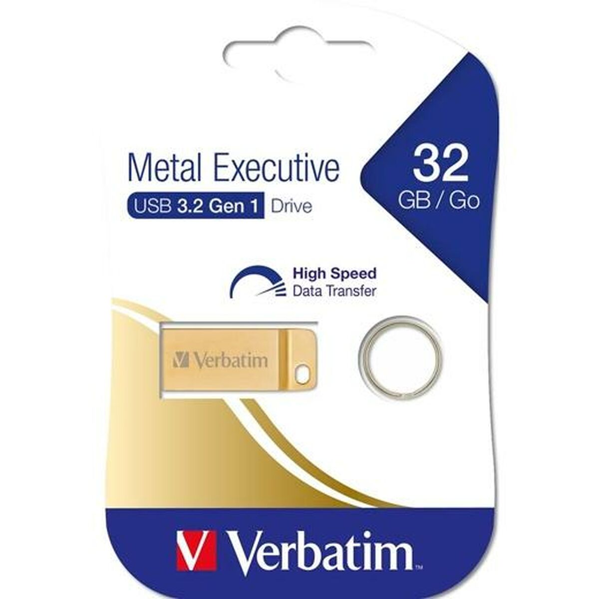 Metal Executive USB 3.0 Drive Gold 32GB