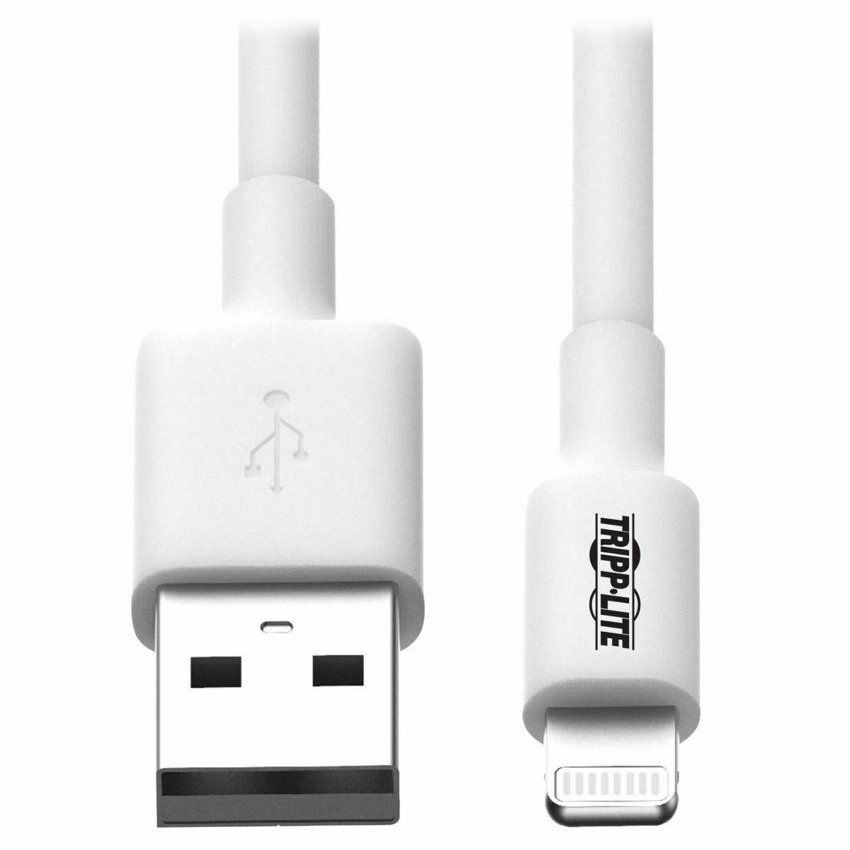 EATON TRIPPLITE USB-A to Lightning Sync/Charge Cable M/M MFi Certified Data / power cable USB M to Lightning M 1.83m white