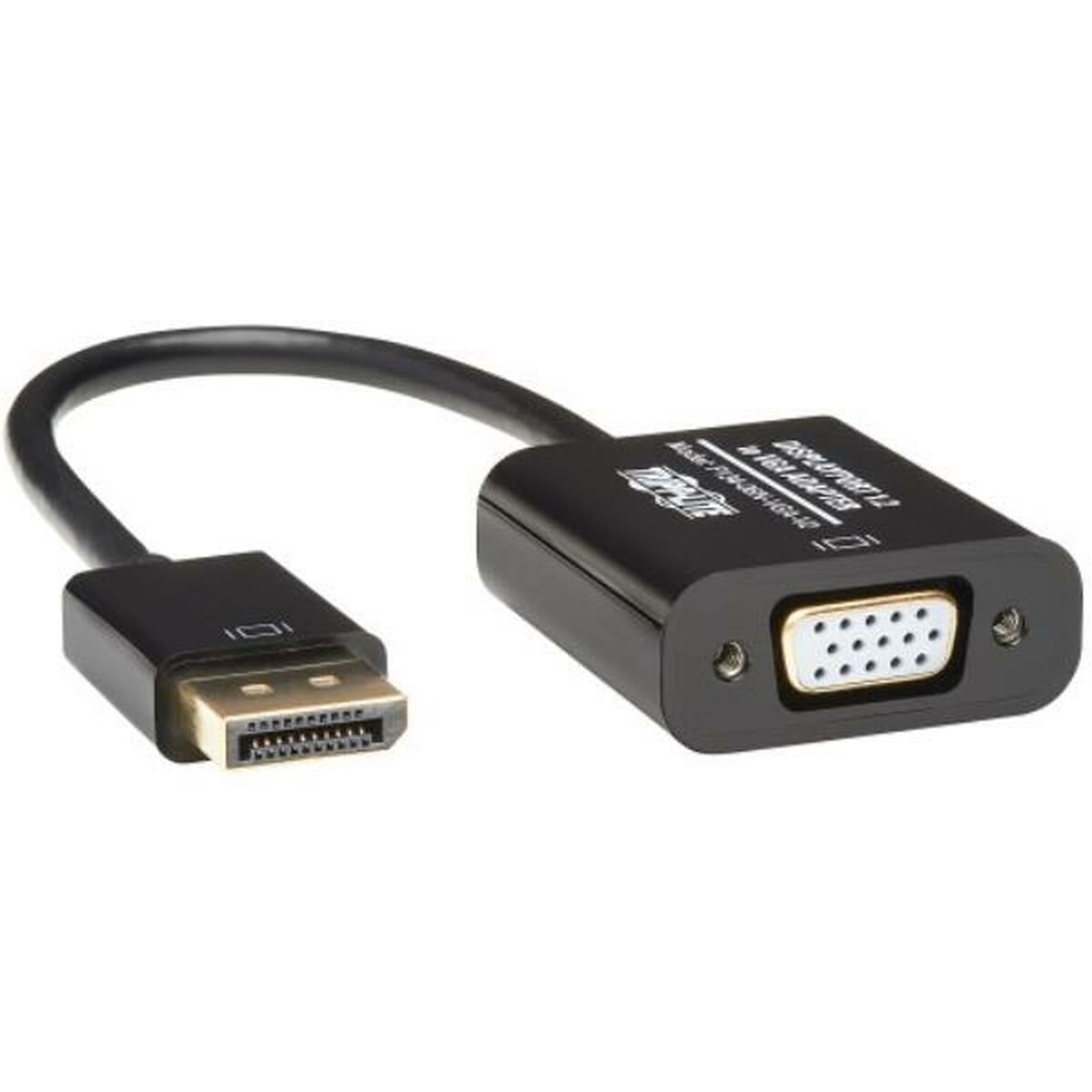 EATON TRIPPLITE DisplayPort to VGA Active Adapter Video Converter DP ver 1.2 M/F 6p 15.24cm