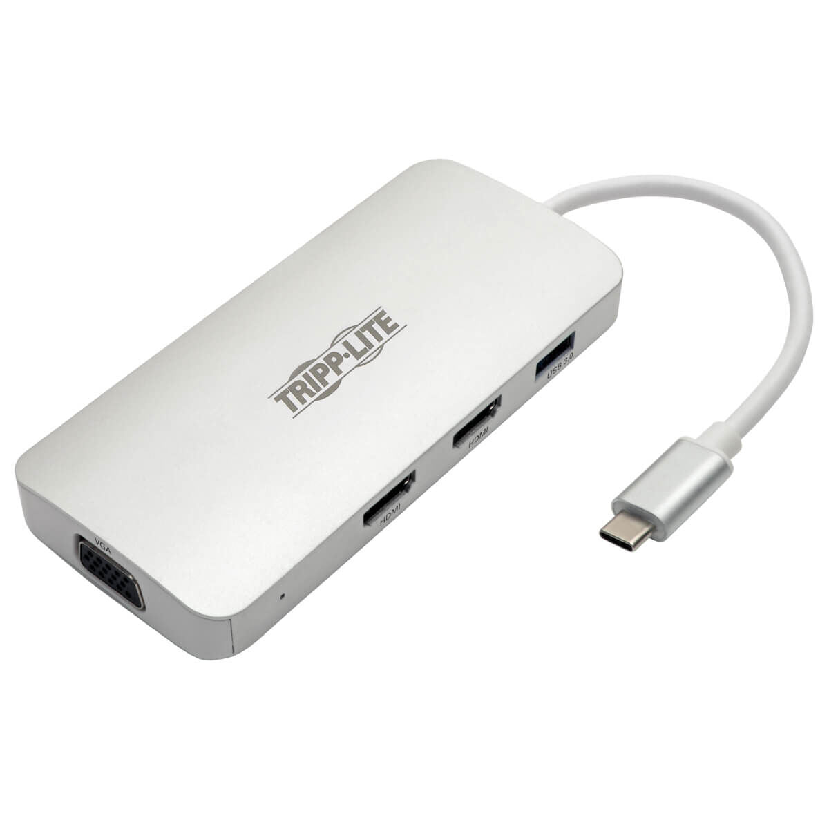 EATON TRIPPLITE USB-C Dock Triple Display HDMI VGA USB 3.2 Gen 1 USB-A Hub 100W PD Charging